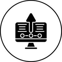 Upgrade Desktop Vector Icon