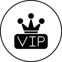 icono de vector vip