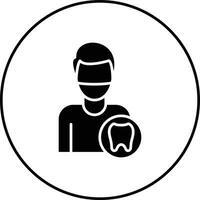 Male Dentist Vector Icon