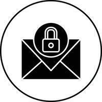 Email Security Vector Icon