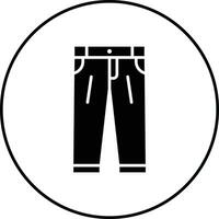 icono de vector de pantalones