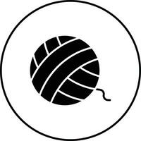 Yarn Ball Vector Icon