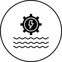 Hydro Power Vector Icon