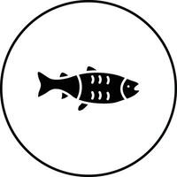 Salmon Vector Icon