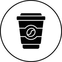 icono de vector de taza de café