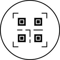 QR Code Vector Icon