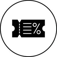 Discount Voucher Vector Icon