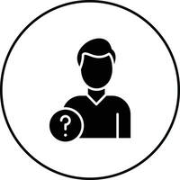 Missing Person Vector Icon