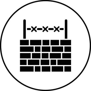 icono de vector de borde