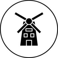 Wind Mill Vector Icon