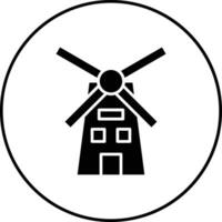 Wind Mill Vector Icon