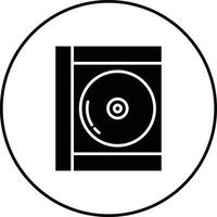 Compact Disk Vector Icon