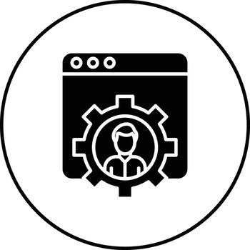 icono de vector de desarrollo