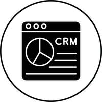 CRM Vector Icon