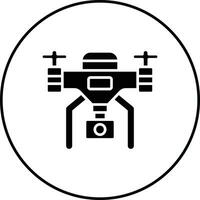 Smart Drone Vector Icon