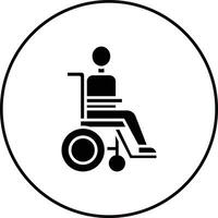 Disabled Person Vector Icon