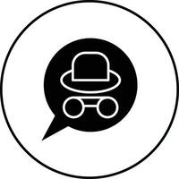 Chat Spyware Vector Icon