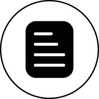 Document Vector Icon