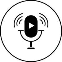 Podcast Vector Icon