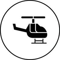 Helicopter Vector Icon