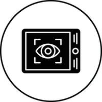 Eye Scanner Vector Icon