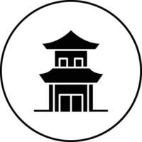 Chinese House Vector Icon