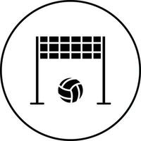 vóleibol red vector icono