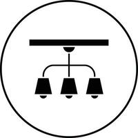 Ceiling Lamp Vector Icon