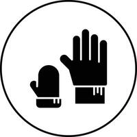 Space Gloves Vector Icon