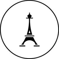 Eiffel Tower Vector Icon