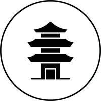 Pagoda Vector Icon