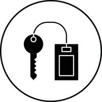 Hotel Key Vector Icon