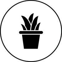 Plant Pot Vector Icon