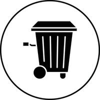 Trash Bin Vector Icon