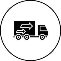 Cargo Truck Vector Icon