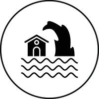 Tsunami Vector Icon