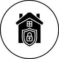 Home Security Vector Icon