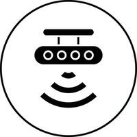 Motion Sensor Vector Icon