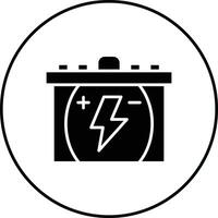 Auto Battery Vector Icon