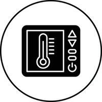 icono de vector de termostato