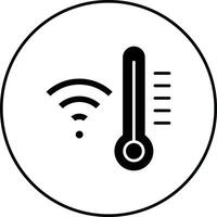 Smart Temperature Vector Icon