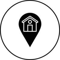 House Location Vector Icon