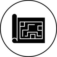 House Plan Vector Icon