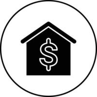 House Price Vector Icon