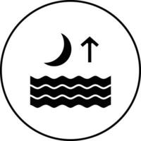 High Tide Vector Icon