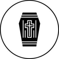 Coffin Vector Icon