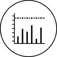 Stacked Bar Chart Vector Icon