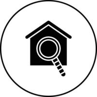 Search House Vector Icon