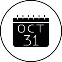 October 31st Vector Icon