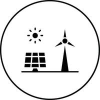 Renewable Energy Vector Icon